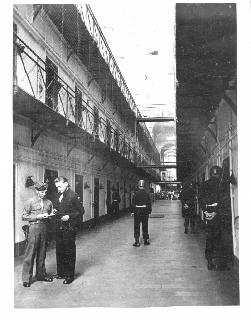 Prison Block, Palace of Justice, Nuremberg Germany, IMT 1945-1946