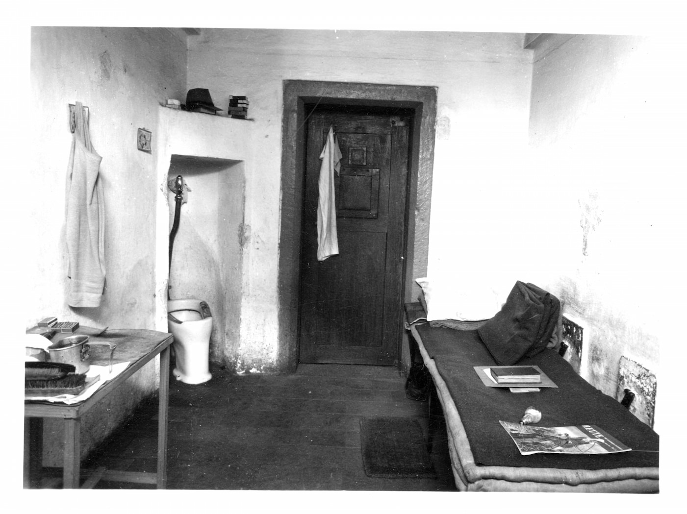 Prison Cell, Palace of Justice, Nuremberg Germany, IMT 1945-1946