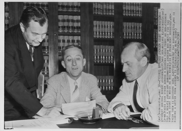 Tydings Opposes Jackson’s Court Nomination, Washington D.C., June 30, 1941