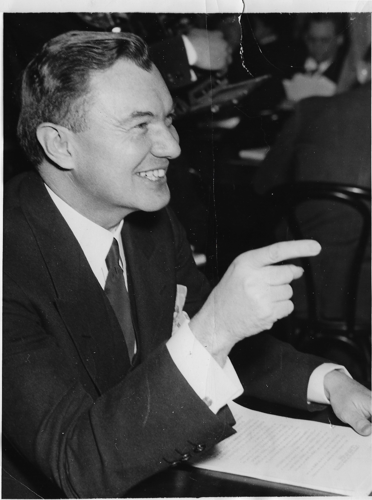 Assistant Attorney General Jackson Testifies Before Senate Judiciary Committee, 1937