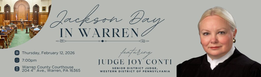 Jackson Day in Warren; Reception and Keynote Speech