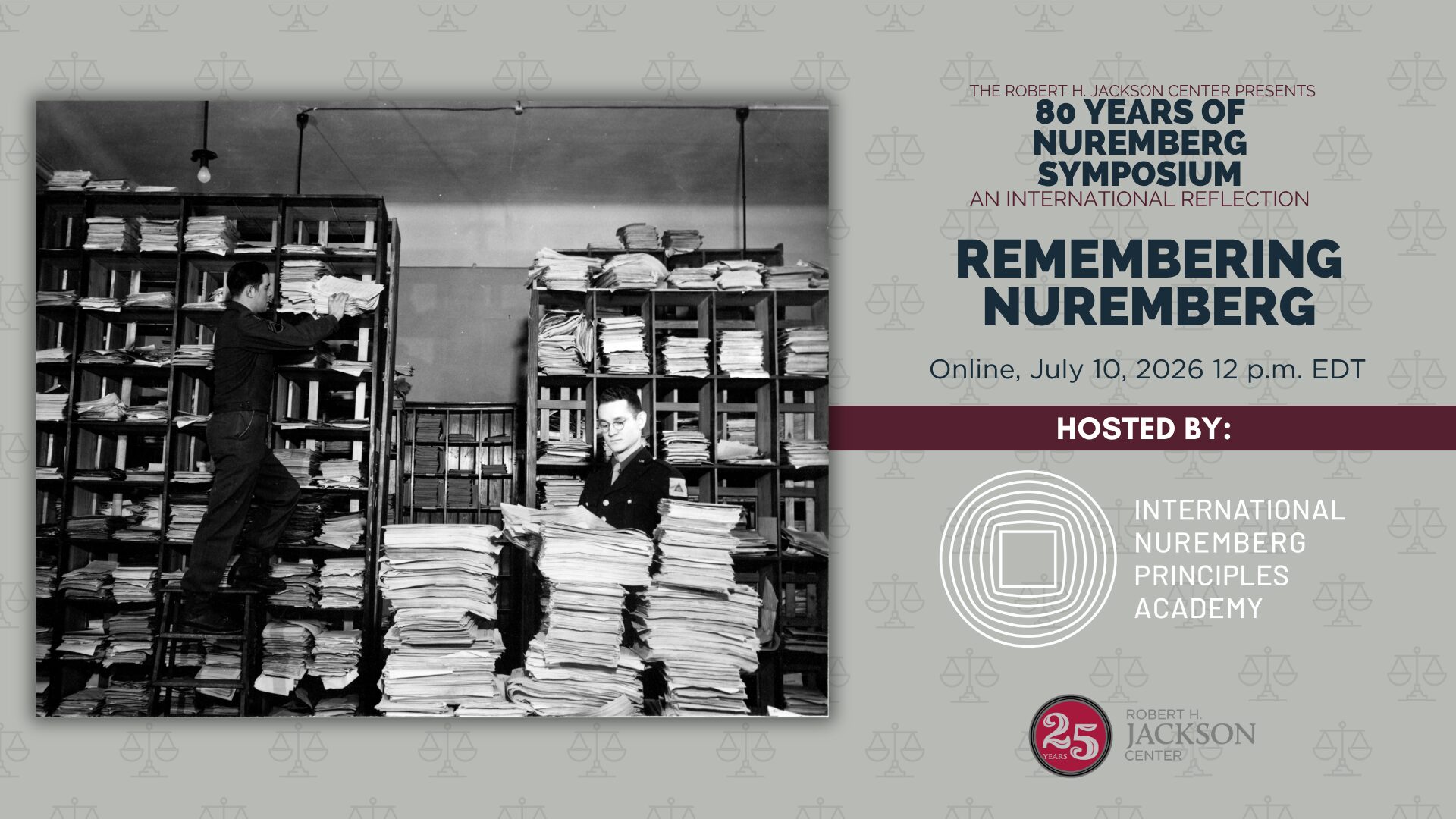 Nuremberg Academy Dialogue: Remembering Nuremberg